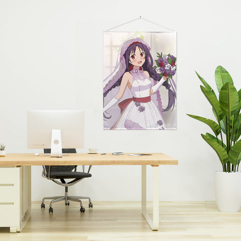 『ソードアート・オンライン』描き下ろし ユウキ 100cmタペストリー ウェディングドレスVer.